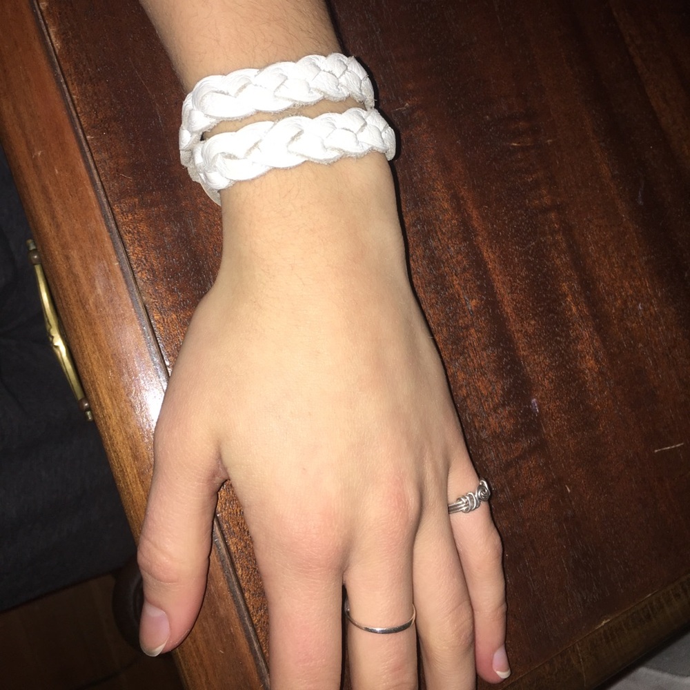 Leather wrap bracelet